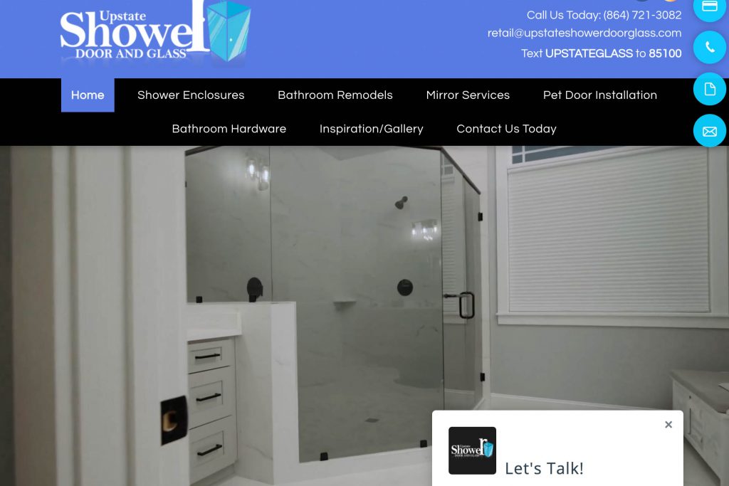 Website Header Video – Upstate Shower Door and Glass